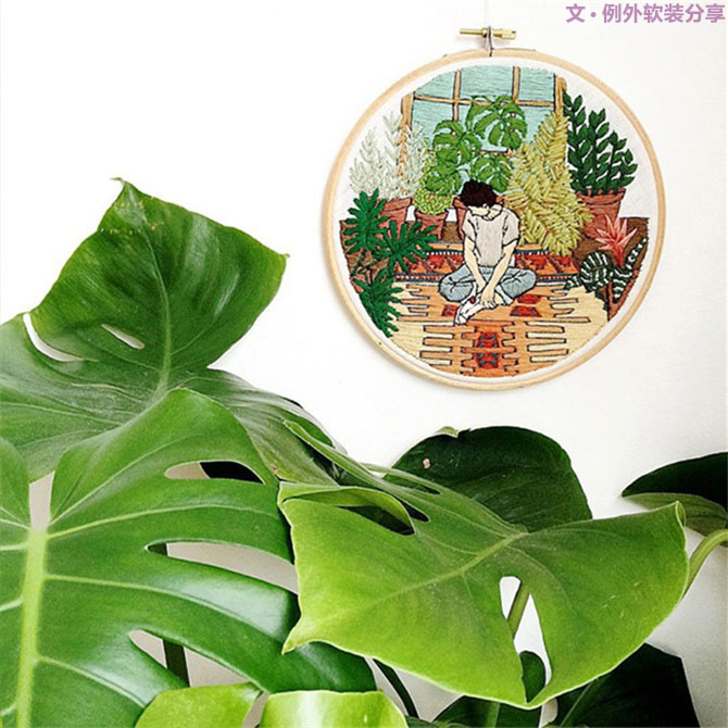 這樣的植物新玩法，你絕對(duì)沒(méi)見(jiàn)過(guò)，不看后悔！-別墅設(shè)計(jì),軟裝設(shè)計(jì),室內(nèi)設(shè)計(jì),豪宅設(shè)計(jì),深圳例外軟裝設(shè)計(jì)公司